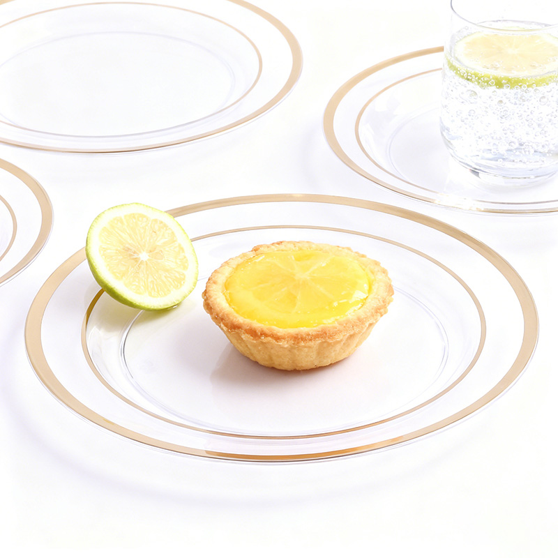 Clear Plastic Dinner Plate