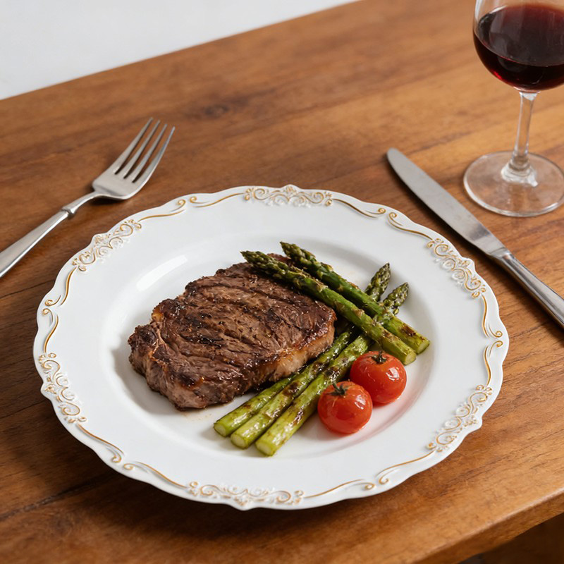 decorative disposable plates